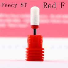 Load image into Gallery viewer, Cortador de fresado para manicura, molino de cerámica, máquina de manicura, cortador para pedicura, limas eléctricas para uñas, broca Feecy