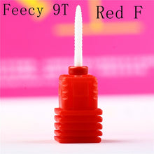 Load image into Gallery viewer, Cortador de fresado para manicura, molino de cerámica, máquina de manicura, cortador para pedicura, limas eléctricas para uñas, broca Feecy