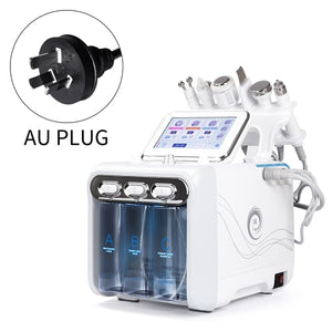 6 in 1 Portable Hydro Dermabrasion Skin Care Beauty Machine Water Oxygen Jet Hydro Diamond Peeling Microdermabrasion
