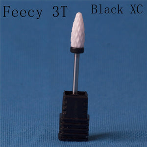 Cortador de fresado para manicura, molino de cerámica, máquina de manicura, cortador para pedicura, limas eléctricas para uñas, broca Feecy