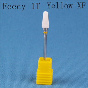 Cortador de fresado para manicura, molino de cerámica, máquina de manicura, cortador para pedicura, limas eléctricas para uñas, broca Feecy