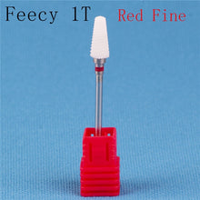 Load image into Gallery viewer, Cortador de fresado para manicura, molino de cerámica, máquina de manicura, cortador para pedicura, limas eléctricas para uñas, broca Feecy
