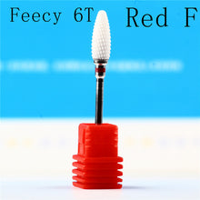 Load image into Gallery viewer, Cortador de fresado para manicura, molino de cerámica, máquina de manicura, cortador para pedicura, limas eléctricas para uñas, broca Feecy
