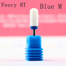 Load image into Gallery viewer, Cortador de fresado para manicura, molino de cerámica, máquina de manicura, cortador para pedicura, limas eléctricas para uñas, broca Feecy
